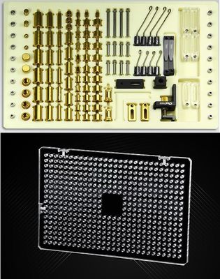 Flexible Fixture Kit for Vision Measuring Machines, Including Base Plate and Vision System