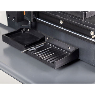 Electronic Power Tool Inspection System with Compact Design and Wooden Case Packaging for Cutting Tools