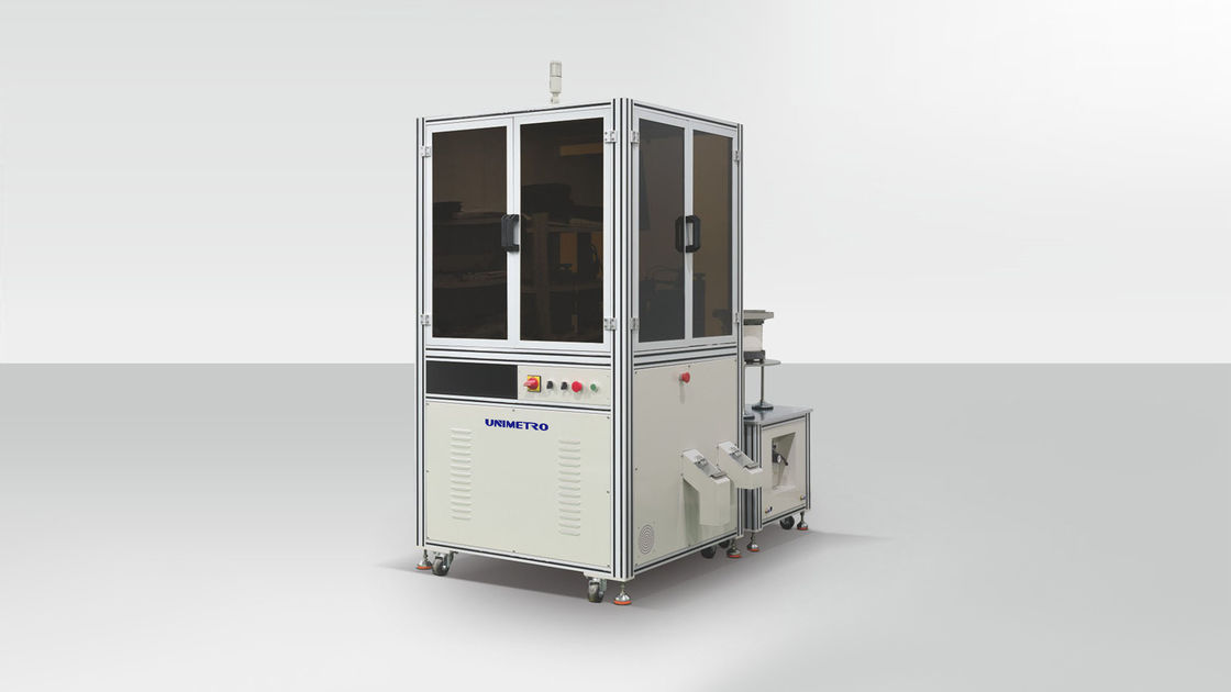 Real-Time Defect Screening Machine Utilizing Non-Contact Imaging for Size and Angle Verification